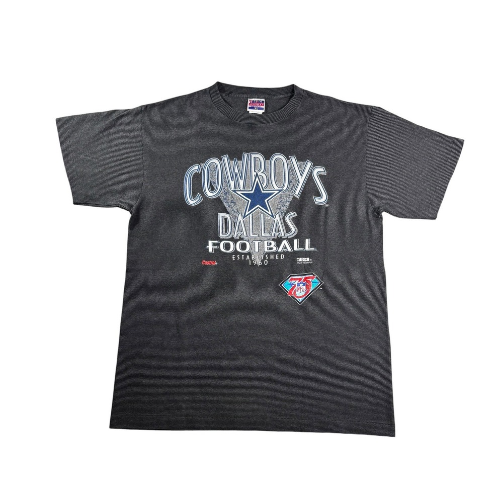 Vintage 1994 Dallas Cowboys T Shirt Size XL Single Stitched Trench Ultra